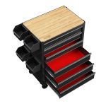 Hyper Tough Hyper Stack 27-Inch 6-Drawer Rolling Tool Cabinet, Black Steel Garage Tool Storage Chest - Image 15