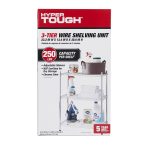Hyper Tough Multipurpose 3-Tier Wire Shelving Rack, Black, 750 lbs Capacity - Image 20